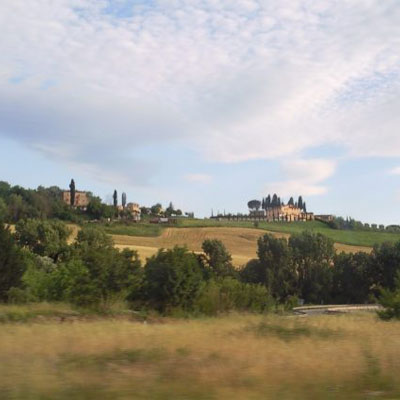 Chianti-Gebiet zwischen Florenz und Siena Chianti-Gebiet