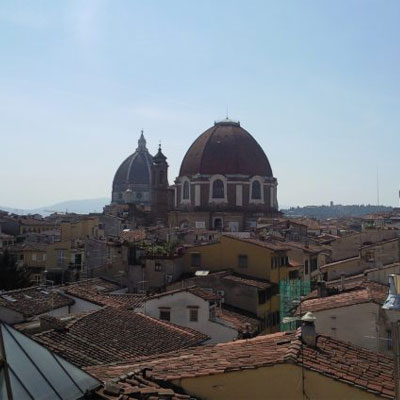 Das Wahrzeichen von Florenz der Duomo Santa Maria del Fiore Wahrzeichen Florenz