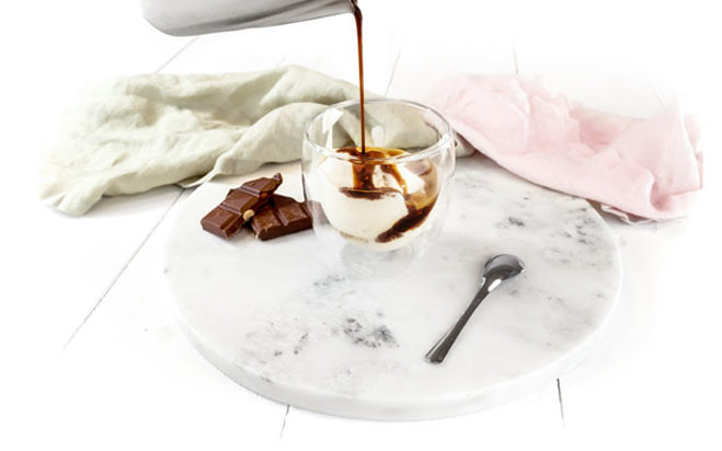 Affogato al caffè