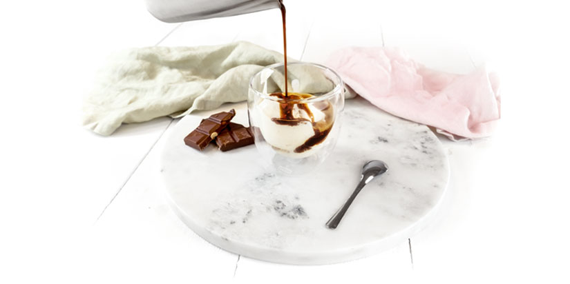 Affogato al caffè