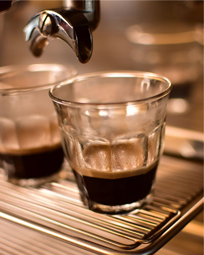 Espresso mit Crema Espresso mit Crema