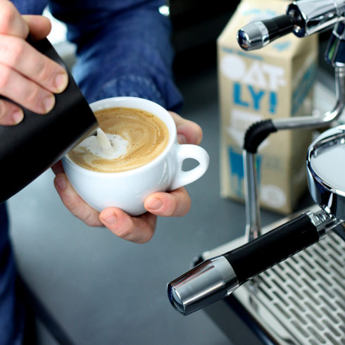 Cappuccino close up