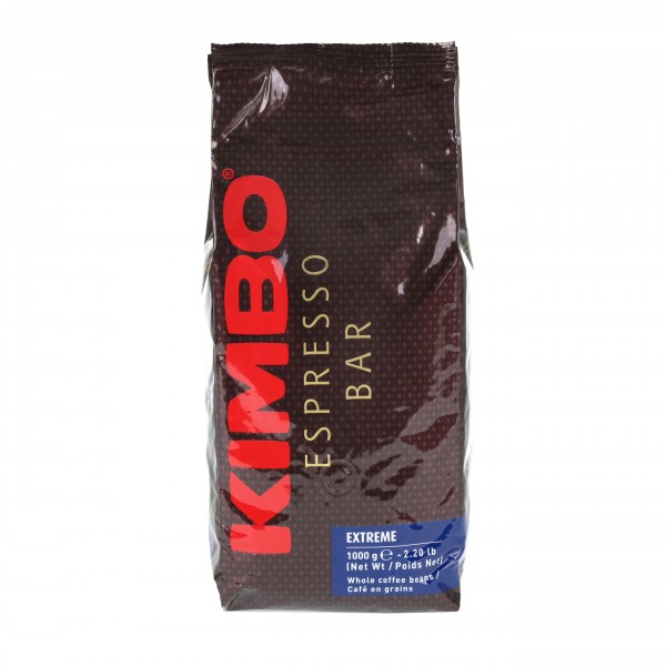 Kimbo Extrem Packung 1000 g Bohnen