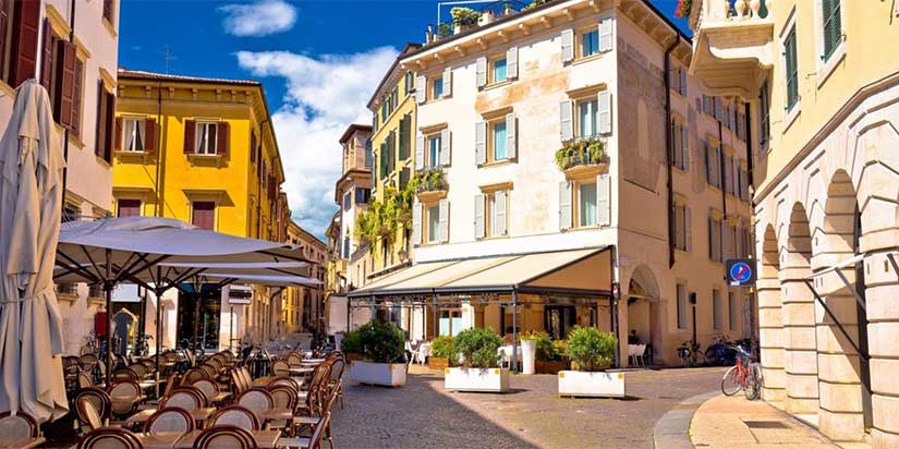 Café in Italien