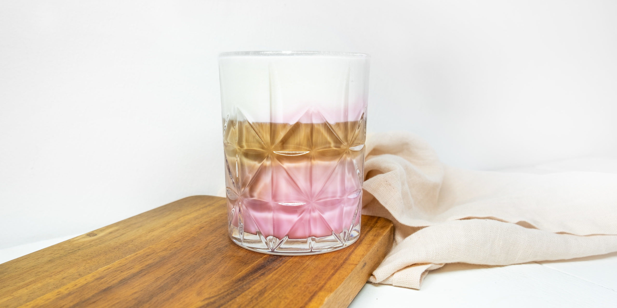 Pink Latte Rezept