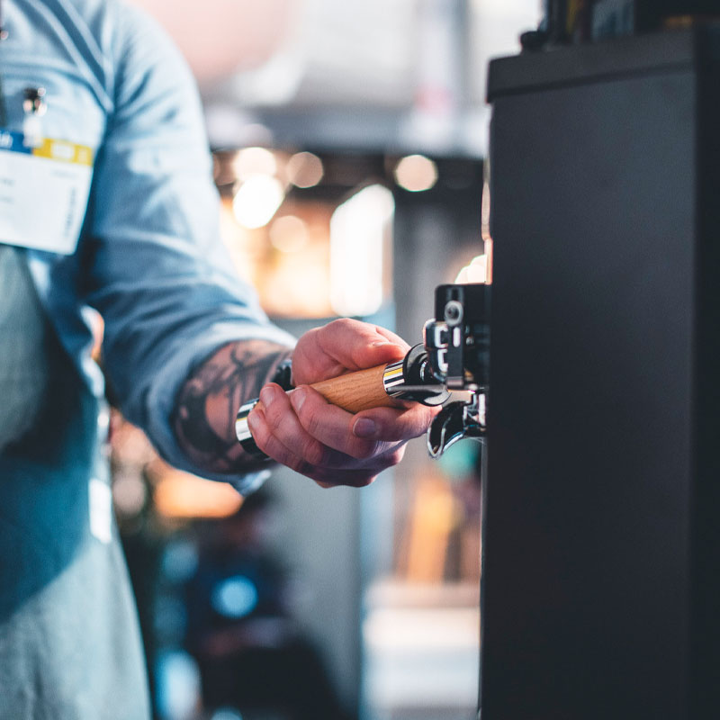 SCA Barista Meisterschaften Siebträger
