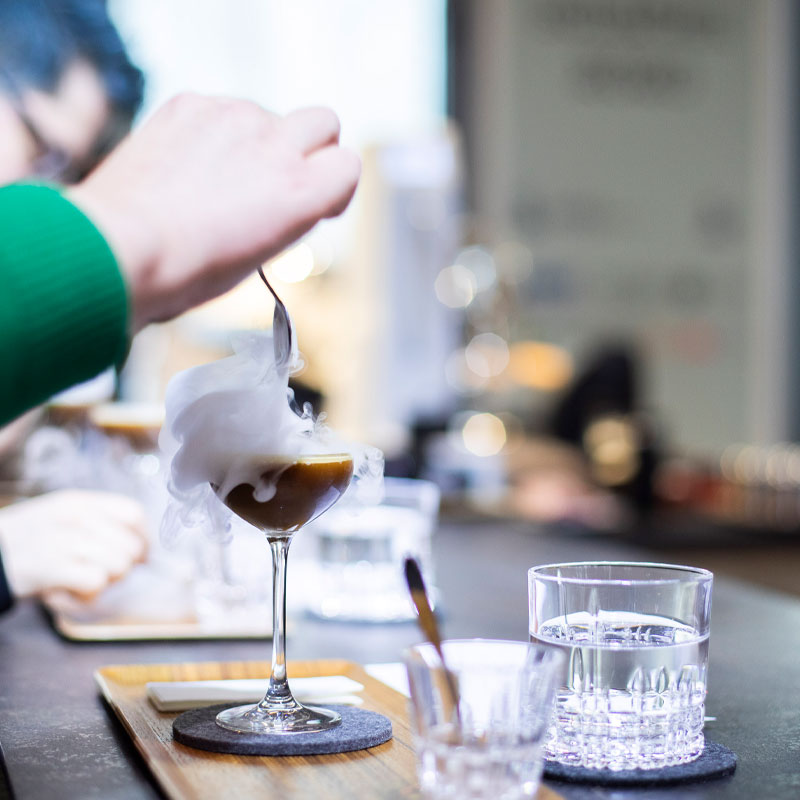 SCA-Coffee in good Spirits Kaffee Cocktail